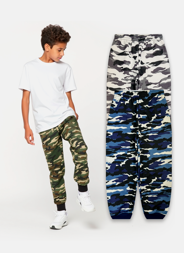 CalÃ§a camuflada unissex